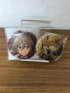 あんスタ 真白友也 缶バッジ ２個セット