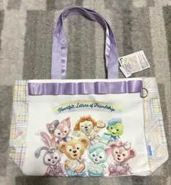 ハートフェルトレターズオブフレンドシップ トートバッグ ダッフィーアンドフレンズ