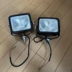 作業灯 フォグランプ 角小型2個セット(24V55W)DS-0028