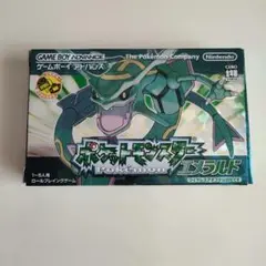 GBA ポケットモンスター エメラルド 箱 取扱付