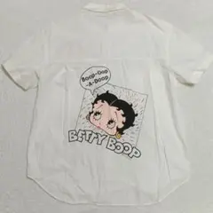 BettyBoop ベティ・ブープ 両面プリント半袖シャツ(M)のサムネイル