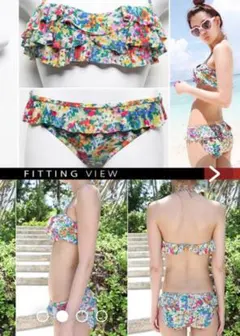 【新品・格安】水着セット ビキニ バンドゥ チューブトッブ セパレート