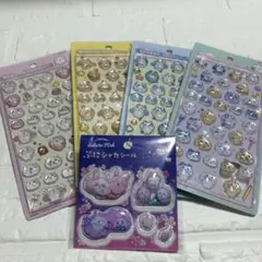 【正規品/新品未開封】ちいかわボンボンドロップシール4点+ぷにシャカシール1点
