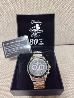 ミッキーマウス 生誕80周年記念時計　限定品