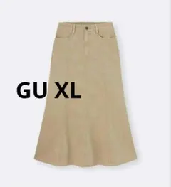GU フレアマキシスカート XL ロングスカート