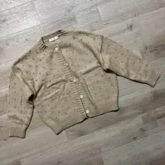 韓国子供服 ニットカーディガン 120