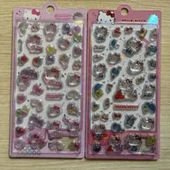⭐︎おまけシール付き⭐︎ハローキティ ボンボンドロップシール2点セット【海外限定品】