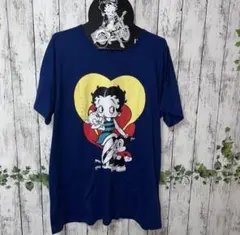 ベティブープ半袖Tシャツ　ベティちゃんTシャツ ベティ半袖　ビッグサイズ　①