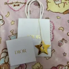 Dior 星形チャーム ギフトバッグ付き