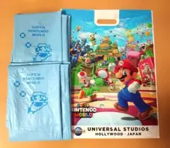 USJ スーパーニンテンドーワールド レインコート ２着セット レインポンチョのサムネイル