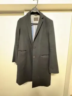 TOMORROWLAND ブラック チェスターコート