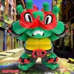 GRAPE BRAIN BIGBOYSTOYS タートルズ ラファエロ 蓄光 - メルカリ