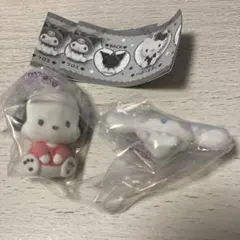 サンリオ　ふわわフロッキーマスコット　二種セット