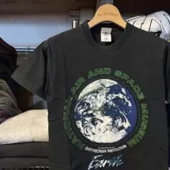 90s アース 地球 ヴィンテージTシャツ アート スミソニアン博物館 