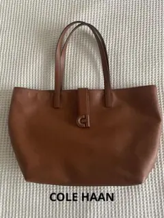 コールハーン レザーショルダーバッグ