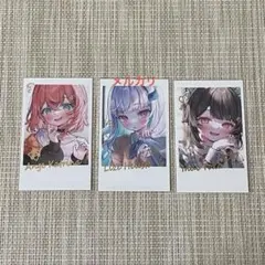 さんばか 戌亥とこ リゼ・ヘルエスタ アンジュ・カトリーナ チェキ風カード