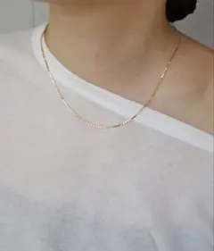 SLOBE シンプルネックレス ネックレス ゴールド シンプルのサムネイル