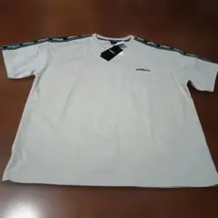 UMBRO Tシャツ ベージュ ロゴテープ LLサイズのサムネイル