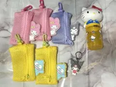 サンリオ　一番くじ　メッシュ小物入れ　ハローキティおしぼりケース　まとめ売り