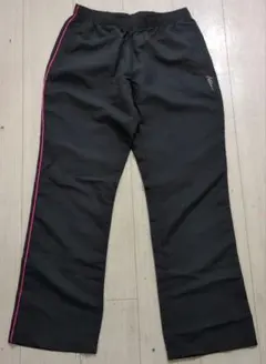 X-united ジャージ パンツ L ブラック/ピンクライン