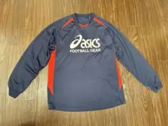 asics FOOTBALL GEAR ピステ ネイビー レッドのサムネイル