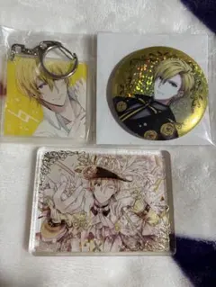 アイナナ 六弥ナギ　アクリルブロック・アクリルキーホルダー・缶バッジ