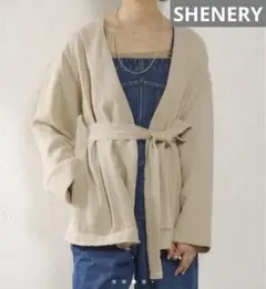 SHENERY ベルテッドリネンジャケットのサムネイル
