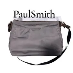 Paul Smith グレーショルダーバッグ