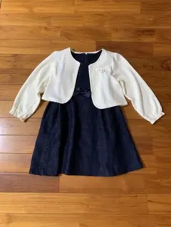 any FAMネイビー ドレスアイボリー ジャケット セット