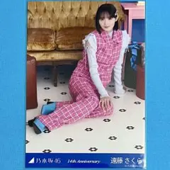 乃木坂46 生写真　14th 14周年　アニバ　レアポーズ　座り　遠藤さくら 乃木坂46 生写真 座り 遠藤さくら 14周年記念 アニバーサリー - メルカリ