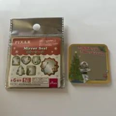 DAISO PIXAR 미러 씰 버즈 라이트 이어