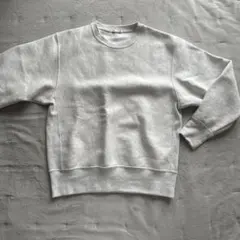 GU ヘビーウェイトスウェットライトグレー　S size