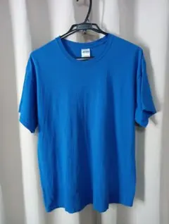 GILDAN Ultra Cotton Tシャツ L 青　無地