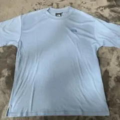 THE NORTH FACE Tシャツ ライトブルー Sサイズ