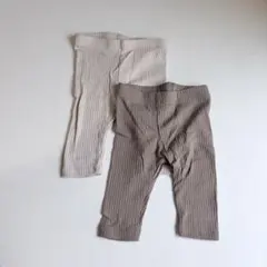 ベビー リブスパッツ レギンス 2枚セットのサムネイル