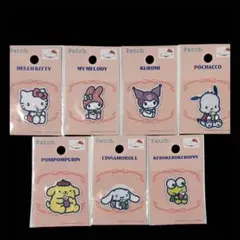 【人気❣️】ワッペン　サンリオ　セリア　マイメロ　キティ　クロミ　ポチャッコ　など