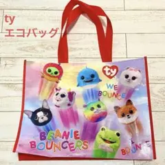 Ty Beanie Bouncers エコバッグ　ビニールバッグ　まちつき
