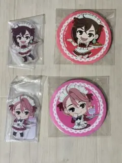 ダンダダン　ビッグ缶バッジ　アクリル　モモ　アイラ　セガラッキーくじ