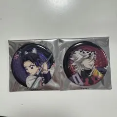 鬼滅の刃 ランダムグリッター缶バッジ 童磨 胡蝶