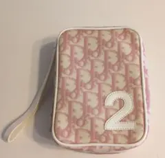Christian Dior トロッター ポーチ ピンク