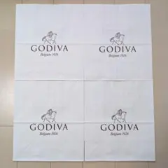 GODIVA ショッパー袋 4枚セットのサムネイル