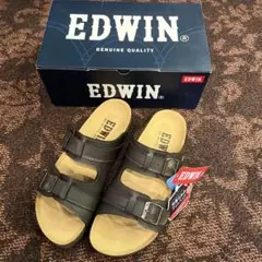 EDWIN サンダル 28.0cm EW9128 D.BROWN