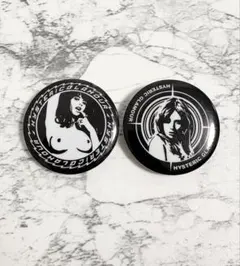 HYSTERIC GLAMOUR ヒステリックグラマー 缶バッジ 2個セット