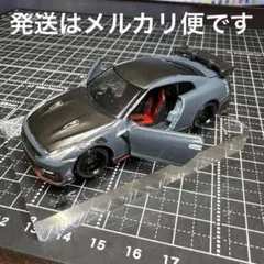トミカ改造 日産 GTR NISMO黒色 bアルミリム 深リム ☆ホットウィール