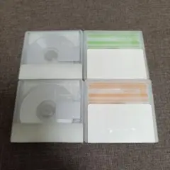 maxell MD ディスク 80分2枚 SONY MD ディスク 74分2枚