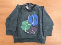 【匿名配送】Petit Bateau ダークグリーン トレーナー