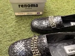 【未使用箱有り】renoma PARIS メンズ ドレスシューズ 革靴　26cm