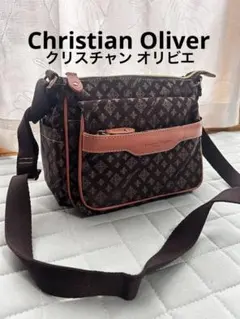 A15/【美品】クリスチャン オリビエ ショルダー バッグ 撥水加工のサムネイル