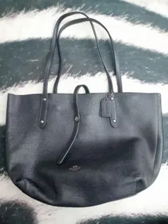 コーチ COACH バッグ トート 激レア  レザー ブラック 赤 36324