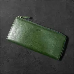 美品完売色★ゲンテン genten ミネルヴァ2 レザー L字ファスナー 長財布